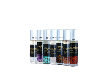 Chakra Alignment Energy Oil with Natural Crystals